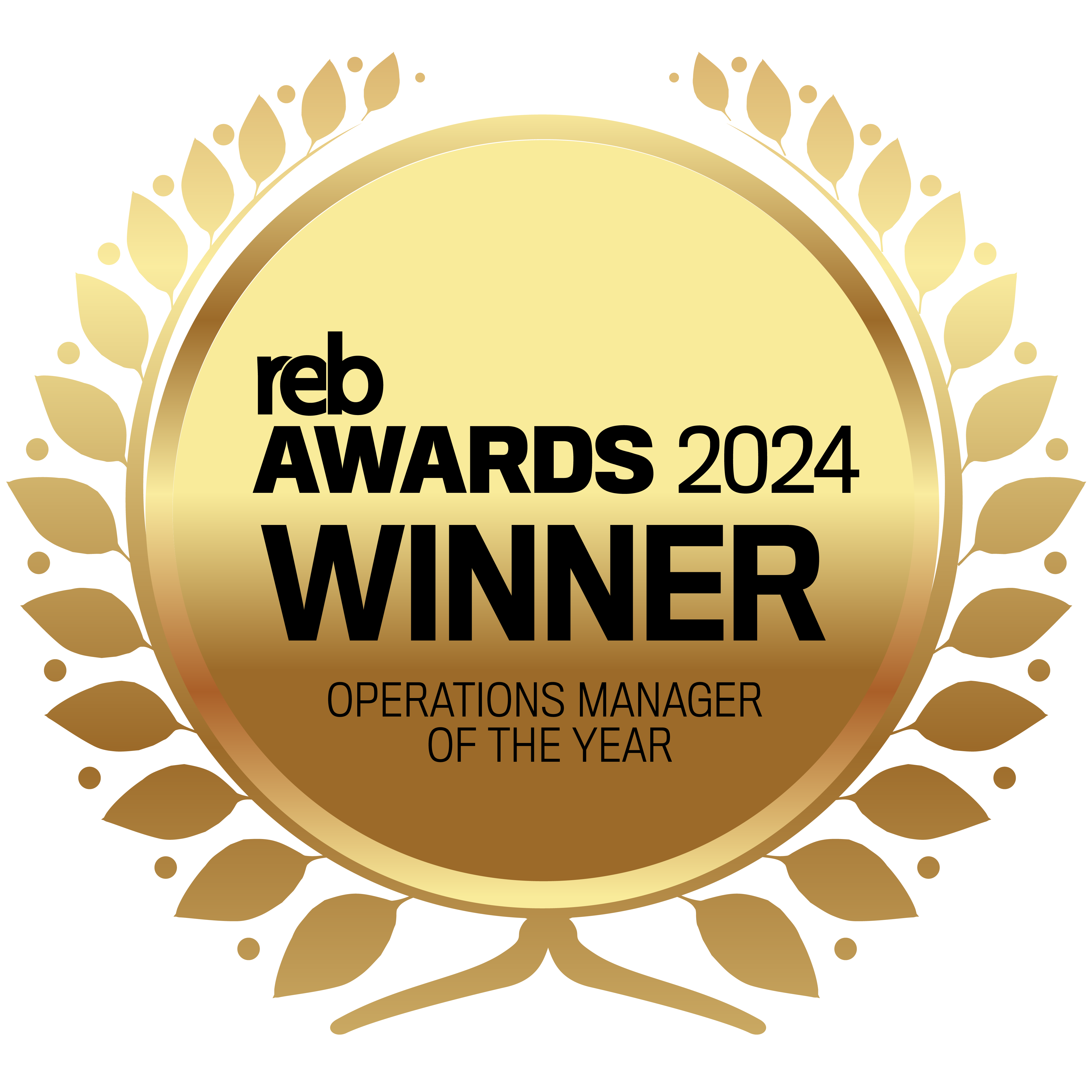 Winner – 2024 Award for Operations Manager of the Year of the Year - Michelle Derderyan REB Awards 2024